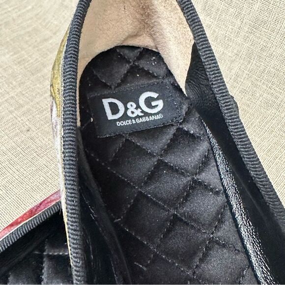 D & G Baroque Bejeweled Flats - Picture 11 of 13